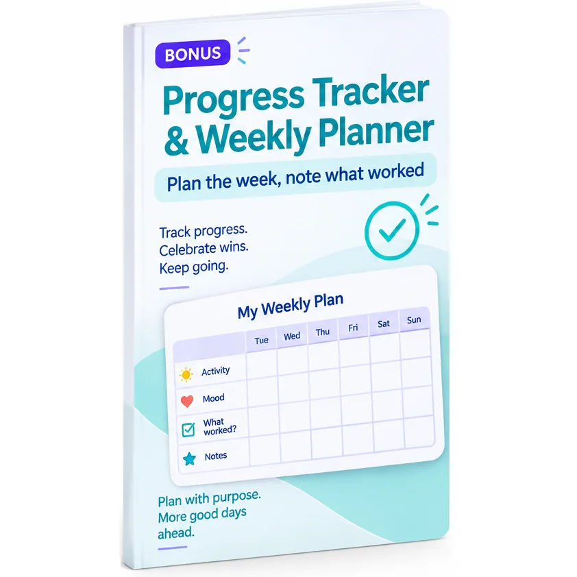 Cognitive Progress Tracker & Weekly Planner