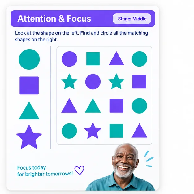 Attention activities preview